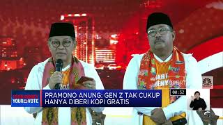 Pramono Anung Singgung Gen Z Tak Cukup Diberi Kopi Gratis [upl. by Raynold834]