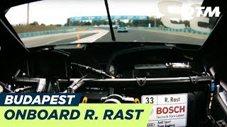 DTM Budapest 2018  RenĂŠ Rast Audi RS5 DTM  RELIVE Onboard Race 2 [upl. by Brewster248]