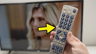 How to Program Your Philips Universal TV Remote [upl. by Catrina]