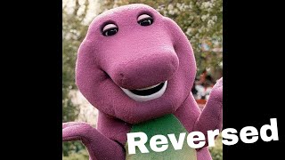 Barney amp Friends Theme Song Backwards with Lyrics SCARY  Horror  Horrific  Song Reversed [upl. by Adamek]