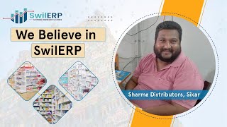 Customer Success Story Sharma Distributors journey with SwilERP getswilerp invoice testimonial [upl. by Lil]