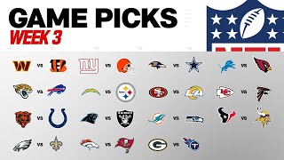 Week 3 Game Picks [upl. by Nahtam]