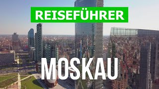 Stadt Moskau in 4k Russland Moskau zu besuchen [upl. by Adniral]