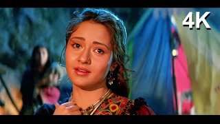 4K VIDEO Main Hoon Khush Rang Heena Sad Song  Heena  Mohammed Aziz amp Lata Mangeshkar [upl. by Ecinaej84]