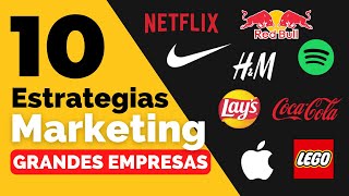 10 Estrategias de Marketing que usan Empresas Exitosas como Lego Redbull o Netflix [upl. by Gentille]