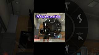 Free Fire Me Mobile Se Fast Emote Kaise Dikhaye freefire freefiretip gaming [upl. by Carew]