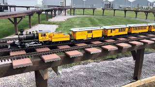 The yellow train at RLD open house fall 2024 [upl. by Garlanda]