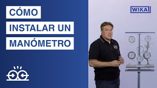 WIKA  Cómo instalar un manómetro [upl. by Tisbee]