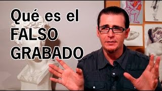 ¿Qué es el falso grabado Teoría y práctica 12 Arte y Creatividad [upl. by Divadnhoj]