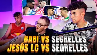 RODRIGO QUESADA SEGRELLES Y ALEK REACCIONAN AL BABI VS SEGRELLES Y JESUS VS SEGRELLES [upl. by Wohlert]