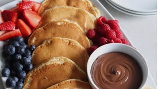 Recettes des Vrais Pancakes Américains au Thermomix [upl. by Uird71]