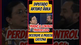 🔥CON UNA RISA PRIISTA SE ENCHILA Y SE PONE A GRITAR🔥poderjudicial morena noticias [upl. by Alfonse]