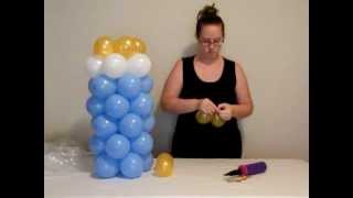 How to make balloon baby bottle [upl. by Lerud]