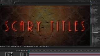 Spooky Title Tutorial with Boris Continuum Complete [upl. by Naujed]