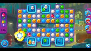 Fishdom 4878 super hard level no boosters and diamonds Full Rachel [upl. by Yrocej]