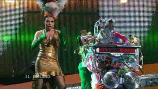 Eurovision 2008 Semi Final 1 11 Ireland Dustin The Turkey Irlande Douze Pointe 169 HQ [upl. by Jem]