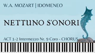 NETTUNO SONORI Mozart Chorus from IDOMENEO Piano accompaniment [upl. by Esimorp480]