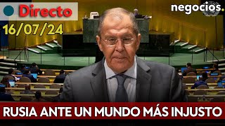 DIRECTO Lavrov preside el Consejo de Seguridad de la ONU quotRusia ante un mundo más justoquot [upl. by Derfnam]