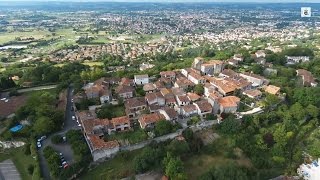 Pujols LotetGaronne France par drone BEBOP 2 PARROT [upl. by Xonnel937]