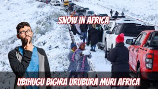 Africa🌍 Dore ibihugu bigira urubura snow muri Africa [upl. by Rasure]