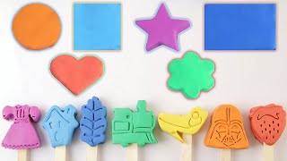 Lets Learn Fun Characters with Play Doh Colors  More Kids Videos [upl. by Attiuqahs]