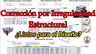 Cap VI  P1 IRREGULARIDAD ESTRUCTURAL  ¿CORRIGIENDO MI MODELO EN ETABS [upl. by Neved]