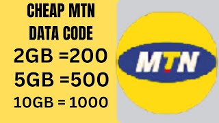 MTN Data cheat code 2024  Buy 2gb for N200 [upl. by Reinal374]