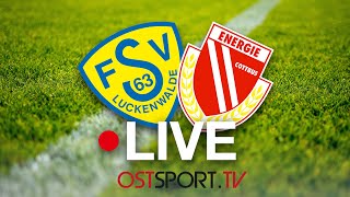 LIVE FSV 63 Luckenwalde vs FC Energie Cottbus  Regionalliga Nordost  SP16 [upl. by Oiliduab]