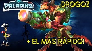 Paladins con Drogoz mi mejor partida  El más Rápido Gameplay Español [upl. by Gunn450]