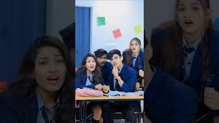 School Me Exam 😒🧑‍🏫❣️ Part1 shorts school love youtubeshorts [upl. by Otrebliw100]