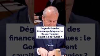 Dégradation des finances publiques  le Gouvernement savaitil dès février [upl. by Evette801]