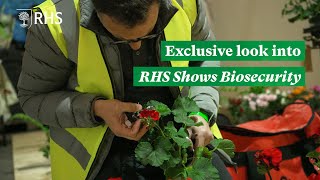 Exclusive look into RHS Shows Biosecurity  The RHS [upl. by Drain]