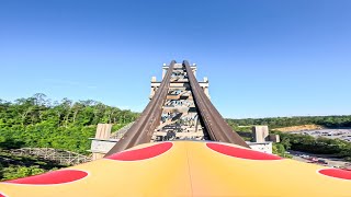 Lightning Rod at Dollywood 2024 CHAIN LIFT VERSION Multi Angle POV [upl. by Jeffries22]