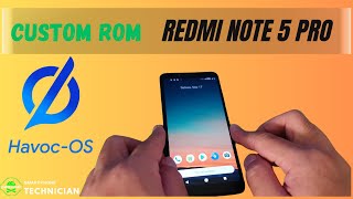 CUSTOM ROM HAVOC OS ANDROIS 10 II TUTORIAL INSTAL CUSTOM ROM ANDROID 10 REDMI NOTE 5 PRO [upl. by Oicaro]