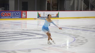 Ruby Weiner  Starlight Waltz  2024 Lake Placid Ice Dance Championships [upl. by Gniliem329]