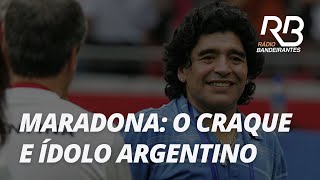 02 Homenagem Carreira e vida de Maradona o deus argentino  Concentração [upl. by Jemina]