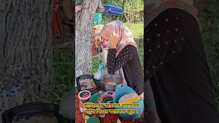 Apple Juice in Apple Garden Kashmir fruitfarm kashmir applegarden apple pahalgham fruitjuice [upl. by Aynekat320]