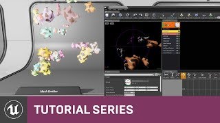 Intro to Cascade Creating a Mesh Emitter  06  v42 Tutorial Series  Unreal Engine [upl. by Ardnuahs]