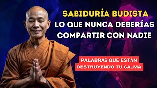 💭 5 CONVERSACIONES que Están SABOTEANDO Tu PAZ Interior  ¡Evítalas Ahora  Sabiduria Zen 🧘‍♂️ [upl. by Mcgregor429]