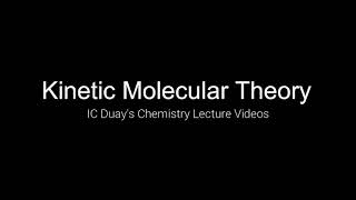 Kinetic Molecular Theory Philippines [upl. by Julianna]