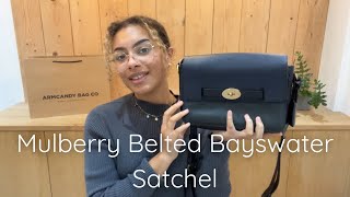 Mulberry Belted Bayswater Satchel Review [upl. by Noonan635]