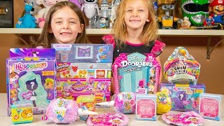 Fun Surprise Toys for Girls Hairdorables Disney Doorables Shopkins Princess Toy Kinder Playtime [upl. by Elumas]