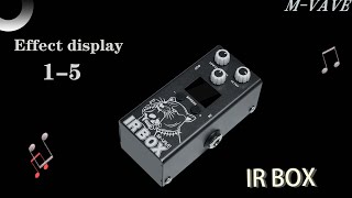 MVAVE New product IR BOX Effect Display 15 [upl. by Aicilaana603]