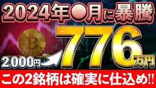 【仮想通貨バブル】あなたの1000円札が億の資産に！？2024年に暴騰する銘柄を根拠も交えてお伝えします！【仮想通貨】【ビットコイン】【イーサリアム】 [upl. by Oster447]