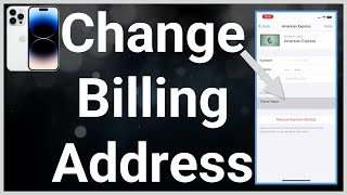 How To Change Billing Address On iPhone [upl. by Fanya267]