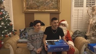 INSANE FAMILY CHRISTMAS GIFTS OPENING  FaZe Rug [upl. by Aihtebat]