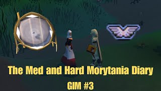 Preparing for Barrows  Med and hard Morytania Diaries  osrs GIM 3 [upl. by Yeltneb426]