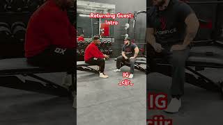 retrogains12 interview powerlifting powerliftingmotivation subscribe like fitnessinfluencer [upl. by Danelle]