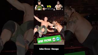 John Cena vs Umaga 2007  WWE Phonk Edit 💀 wwe skull phonk johncena [upl. by Serilda]