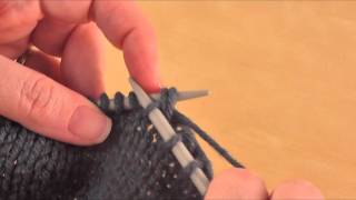 How To Knit 2 Together k2tog [upl. by Mariellen]